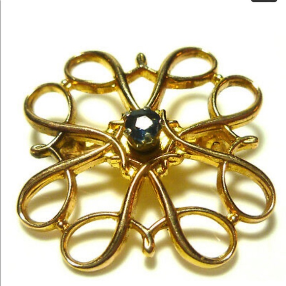 Designer R , 10K sapphire - Picture 2 of 2